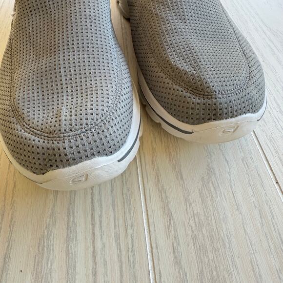 Skechers Men’s Size 12 Go Walk 3 Goga Mat Gray Slip-On Walking Shoes - Picture 4 of 7